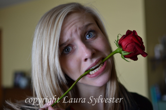 teenager with rose copy